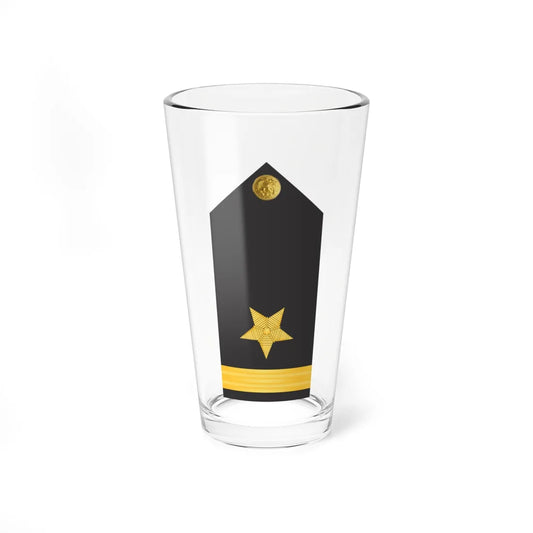 U.S. Navy Ensign O 1 shoulder board (United States) (Military Rank) Pint Glass 16oz 16oz - Go Mug Yourself