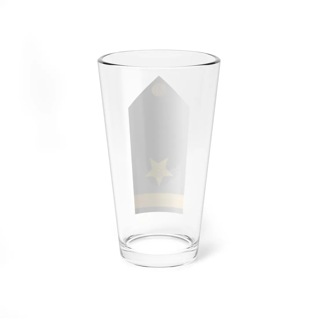 U.S. Navy Ensign O 1 shoulder board (United States) (Military Rank) Pint Glass 16oz - Go Mug Yourself