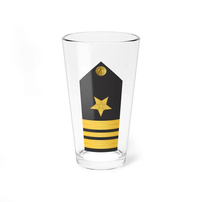 U.S. Navy Lieutenant Commander O 4 shoulder board (United States) (Military Rank) Pint Glass 16oz 16oz - Go Mug Yourself