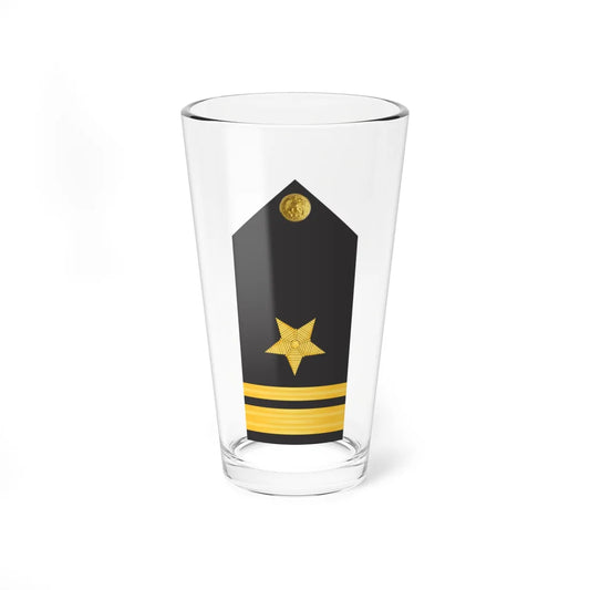 U.S. Navy Lieutenant Junior Grade O 2 shoulder board (United States) (Military Rank) Pint Glass 16oz 16oz - Go Mug Yourself