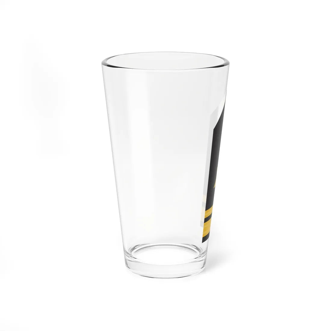 U.S. Navy Lieutenant Junior Grade O 2 shoulder board (United States) (Military Rank) Pint Glass 16oz - Go Mug Yourself