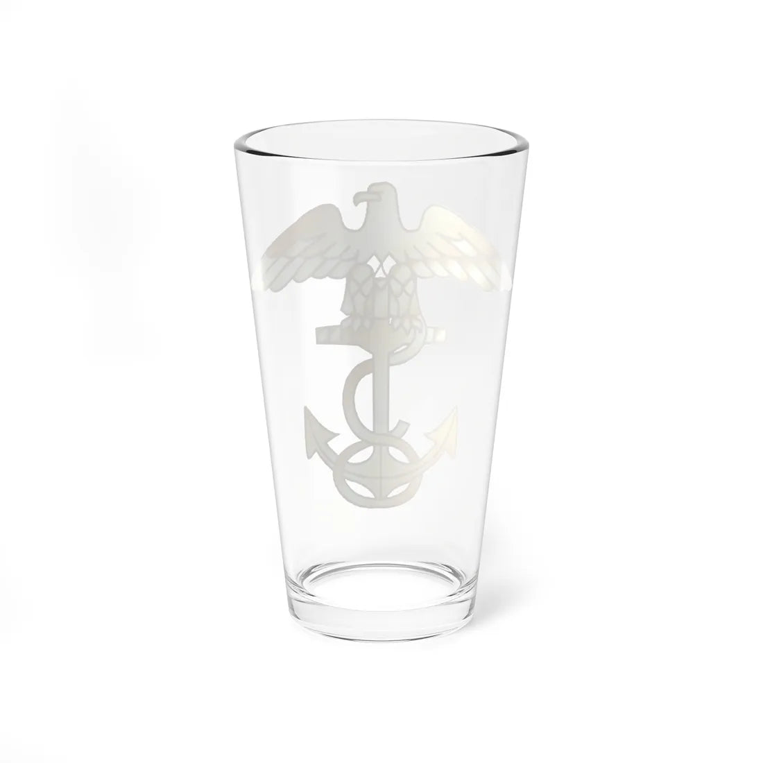 US Navy MIDN 1C insignia (United States) (Military Rank) Pint Glass 16oz - Go Mug Yourself