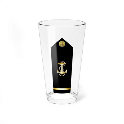US Navy MIDN 1C shoulderboard (United States) (Military Rank) Pint Glass 16oz 16oz - Go Mug Yourself