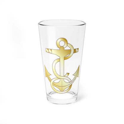 US Navy MIDN 2C insignia left (United States) (Military Rank) Pint Glass 16oz 16oz - Go Mug Yourself