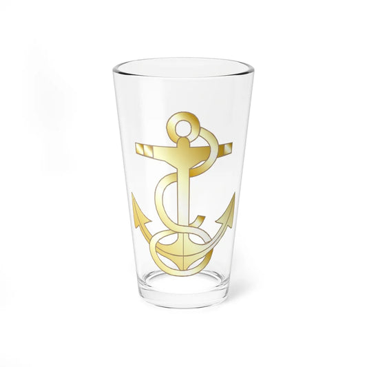US Navy MIDN 2C insignia left (United States) (Military Rank) Pint Glass 16oz 16oz - Go Mug Yourself
