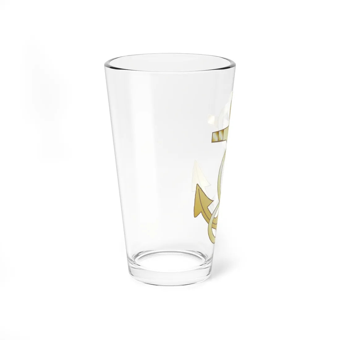 US Navy MIDN 2C insignia left (United States) (Military Rank) Pint Glass 16oz - Go Mug Yourself