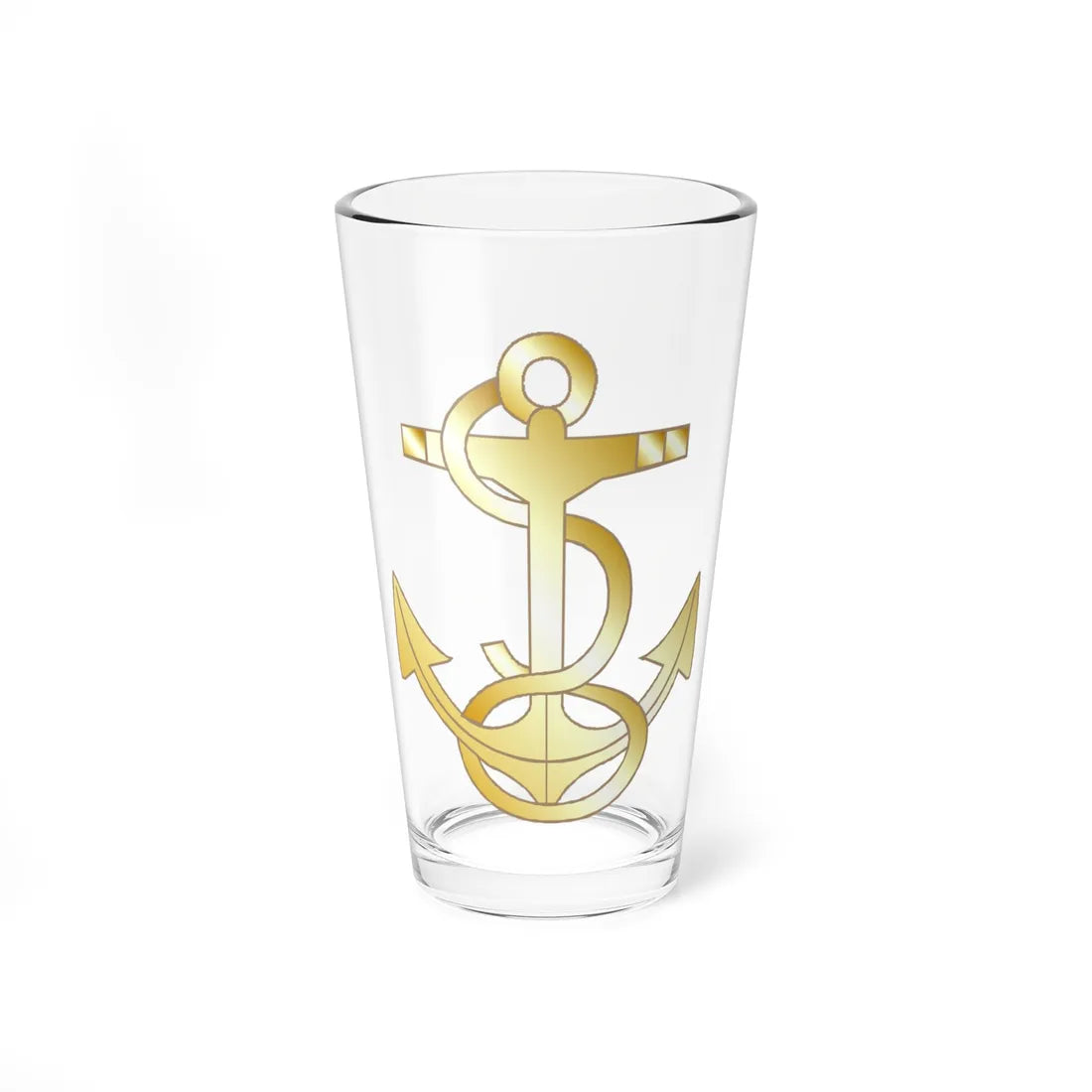 US Navy MIDN 2C insignia (United States) (Military Rank) Pint Glass 16oz 16oz - Go Mug Yourself