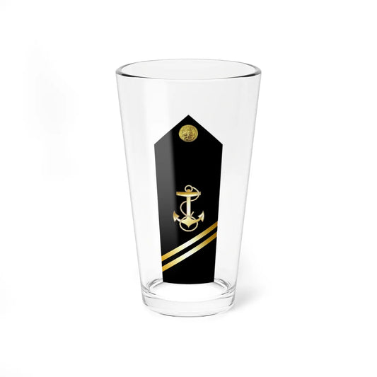 US Navy MIDN 2C shoulderboard (United States) (Military Rank) Pint Glass 16oz 16oz - Go Mug Yourself