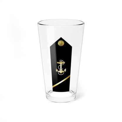 US Navy MIDN 3C shoulderboard (United States) (Military Rank) Pint Glass 16oz 16oz - Go Mug Yourself