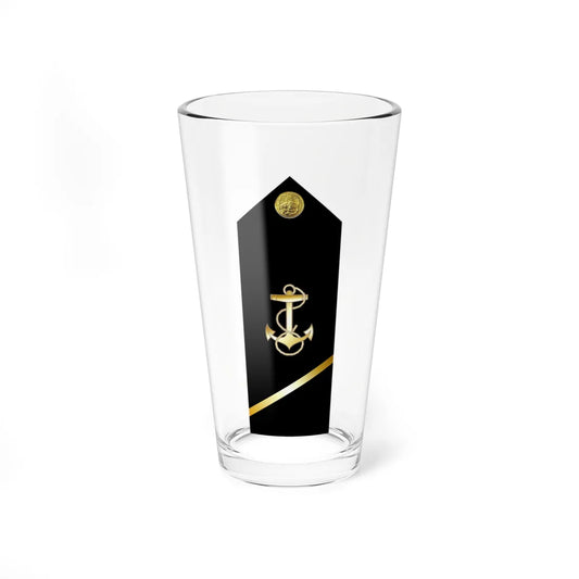 US Navy MIDN 3C shoulderboard (United States) (Military Rank) Pint Glass 16oz 16oz - Go Mug Yourself