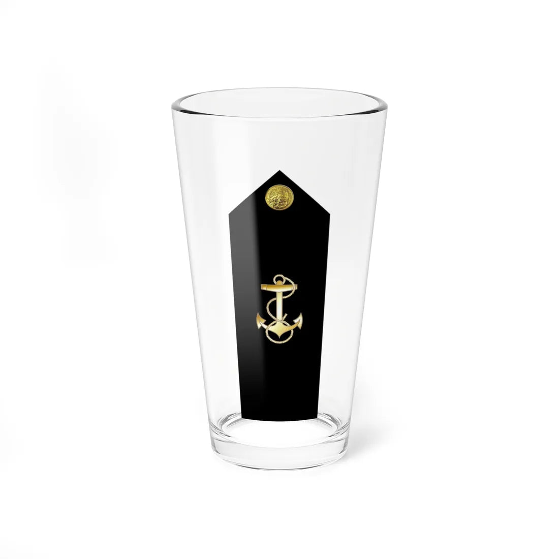 US Navy MIDN 4C shoulderboard (United States) (Military Rank) Pint Glass 16oz 16oz - Go Mug Yourself