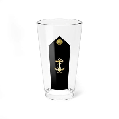 US Navy MIDN 4C shoulderboard (United States) (Military Rank) Pint Glass 16oz 16oz - Go Mug Yourself