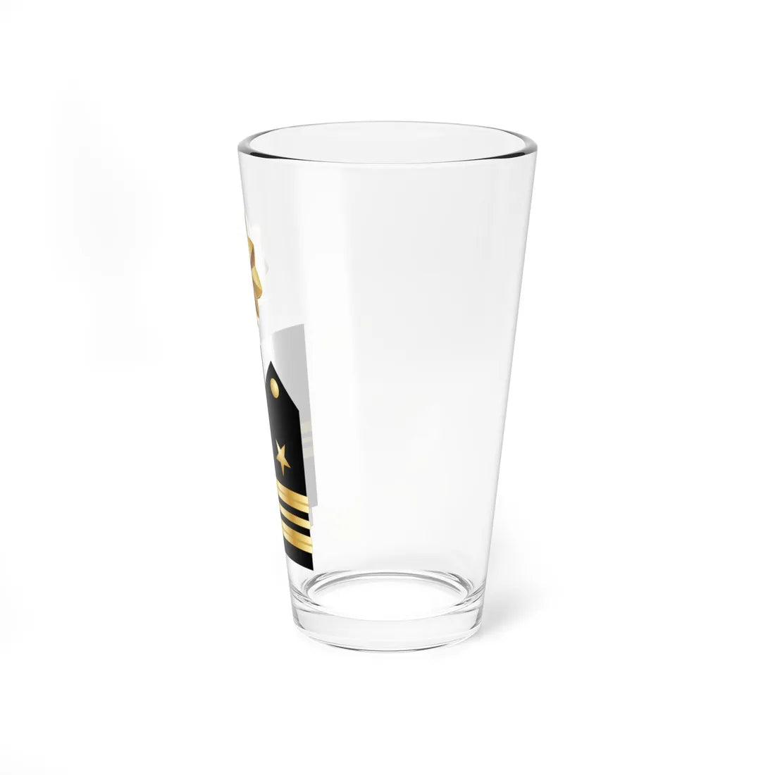 U.S. Navy O 4 insignia (United States) (Military Rank) Pint Glass 16oz - Go Mug Yourself