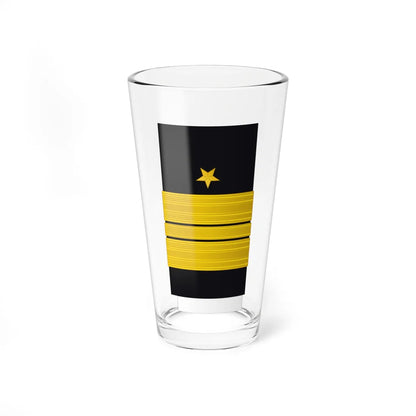 US Navy O11 sleeve 1905 (United States) (Military Rank) Pint Glass 16oz 16oz - Go Mug Yourself