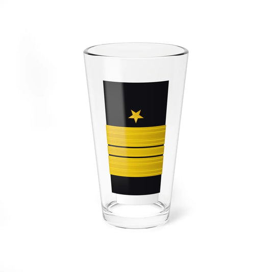 US Navy O11 sleeve 1905 (United States) (Military Rank) Pint Glass 16oz 16oz - Go Mug Yourself