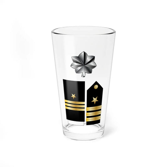 US Navy O5 insignia (United States) (Military Rank) Pint Glass 16oz 16oz - Go Mug Yourself
