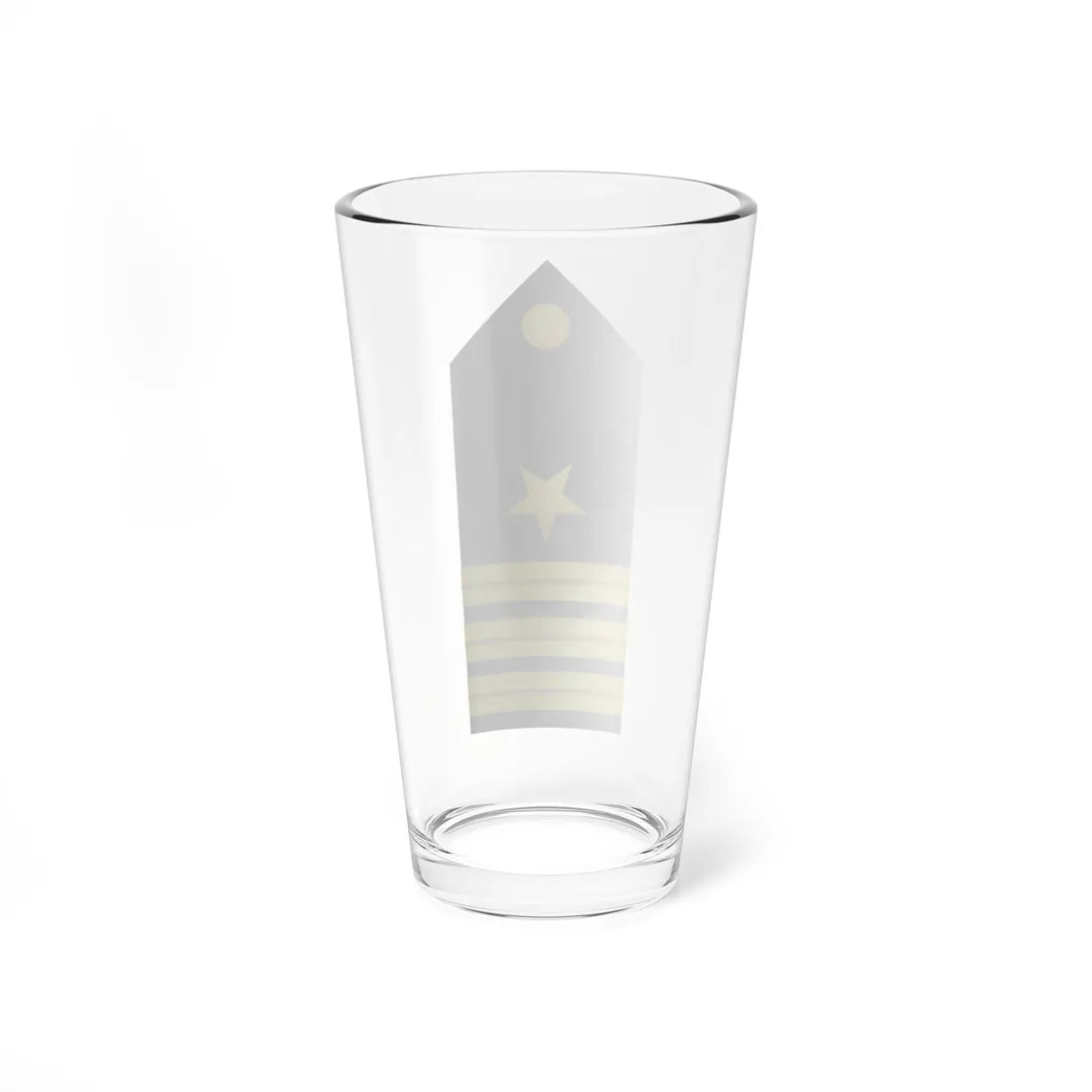 US Navy O5 shoulderboard (United States) (Military Rank) Pint Glass 16oz - Go Mug Yourself