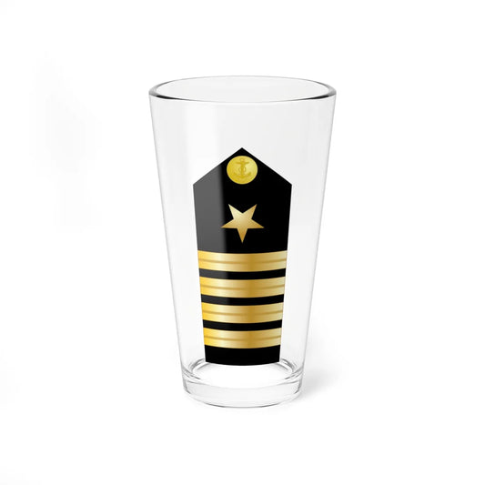 US Navy O6 CAPT (United States) (Military Rank) Pint Glass 16oz 16oz - Go Mug Yourself