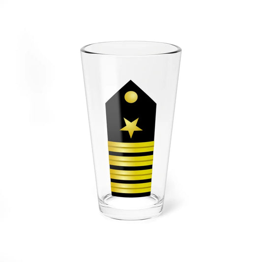 US Navy O6 shoulderboard (United States) (Military Rank) Pint Glass 16oz 16oz - Go Mug Yourself