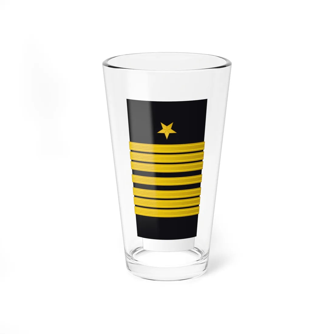 US Navy O7 1863 (United States) (Military Rank) Pint Glass 16oz 16oz - Go Mug Yourself