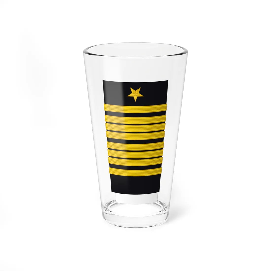 US Navy O8 1863 (United States) (Military Rank) Pint Glass 16oz 16oz - Go Mug Yourself