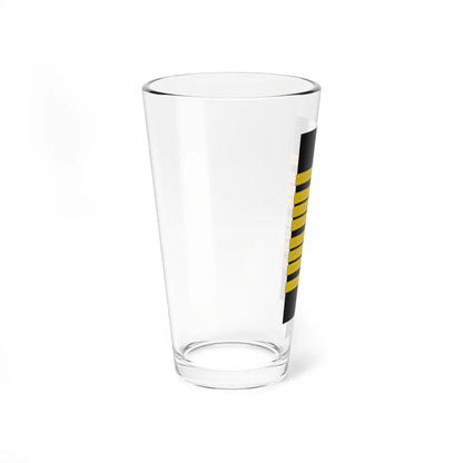 US Navy O8 1863 (United States) (Military Rank) Pint Glass 16oz - Go Mug Yourself