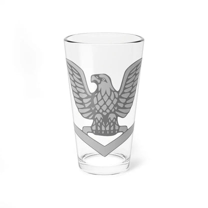 U.S. Navy PO3 collar device (United States) (Military Rank) Pint Glass 16oz 16oz - Go Mug Yourself
