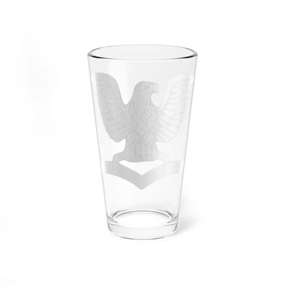 U.S. Navy PO3 collar device (United States) (Military Rank) Pint Glass 16oz - Go Mug Yourself