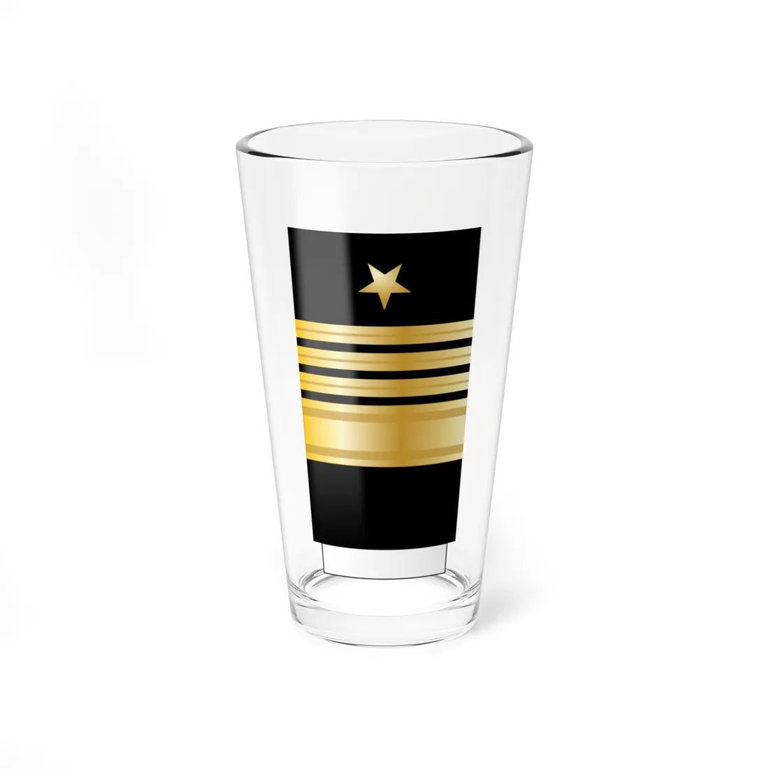 US Navy Sleeve O10 ADM (United States) (Military Rank) Pint Glass 16oz 16oz - Go Mug Yourself