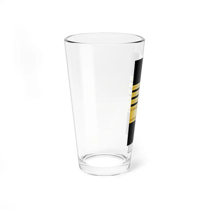 US Navy Sleeve O10 ADM (United States) (Military Rank) Pint Glass 16oz - Go Mug Yourself