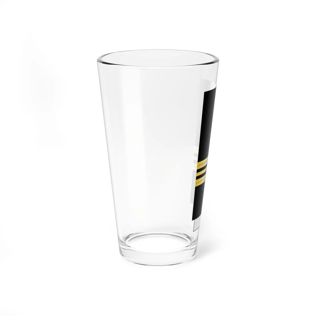 US Navy Sleeve O4 LCDR (United States) (Military Rank) Pint Glass 16oz - Go Mug Yourself