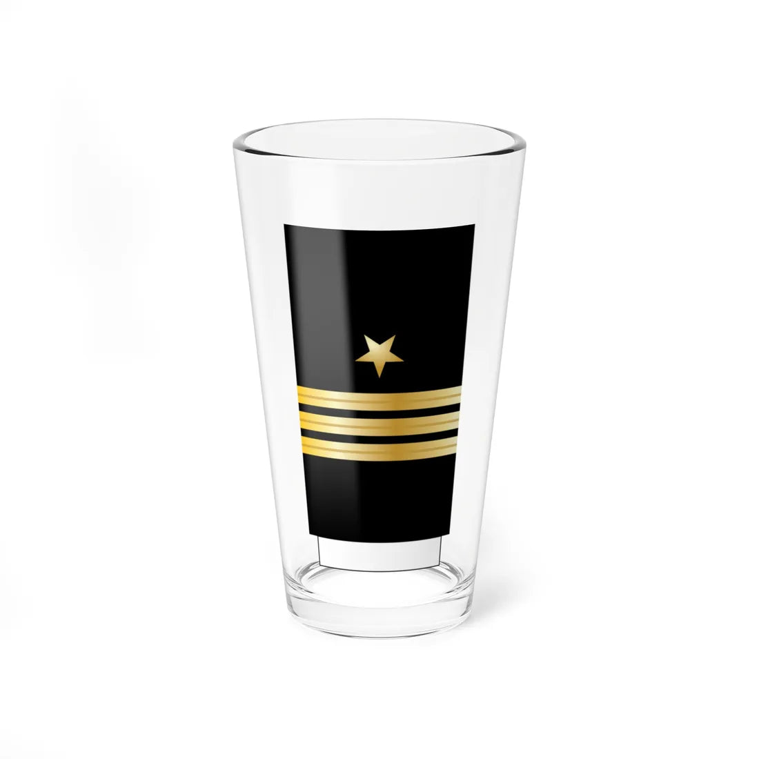 US Navy Sleeve O5 CDR (United States) (Military Rank) Pint Glass 16oz 16oz - Go Mug Yourself
