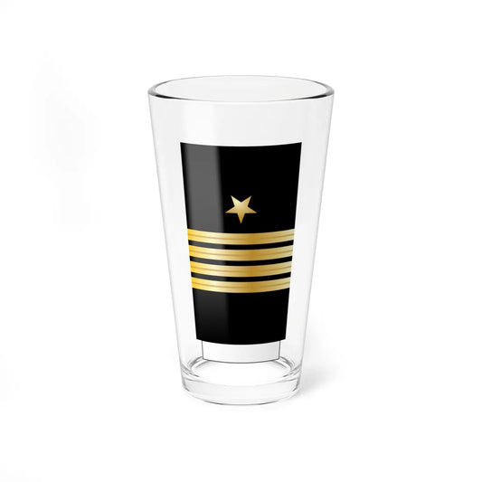 US Navy Sleeve O6 CAPT (United States) (Military Rank) Pint Glass 16oz 16oz - Go Mug Yourself