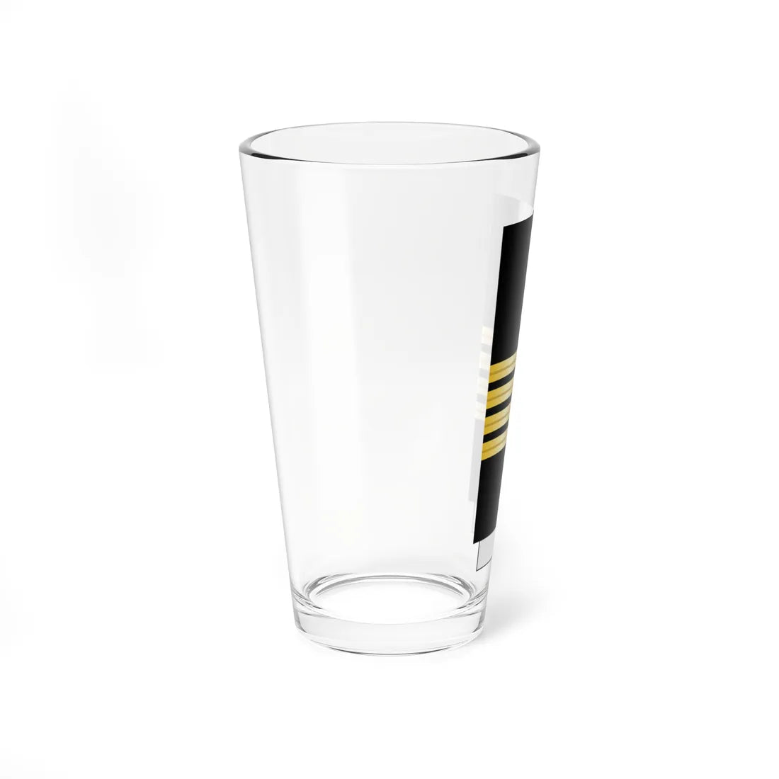 US Navy Sleeve O6 CAPT (United States) (Military Rank) Pint Glass 16oz - Go Mug Yourself