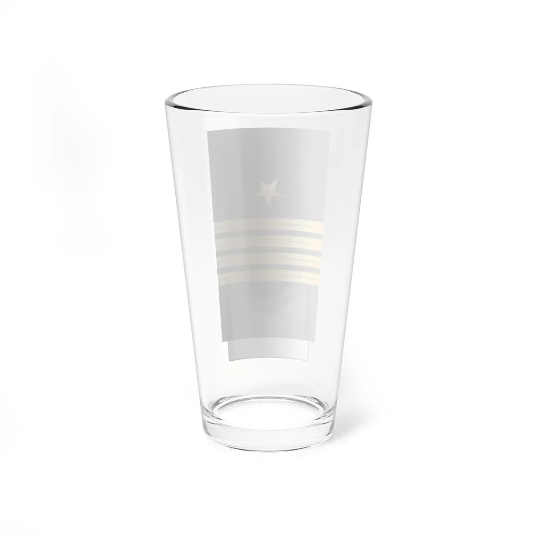US Navy Sleeve O6 CAPT (United States) (Military Rank) Pint Glass 16oz - Go Mug Yourself