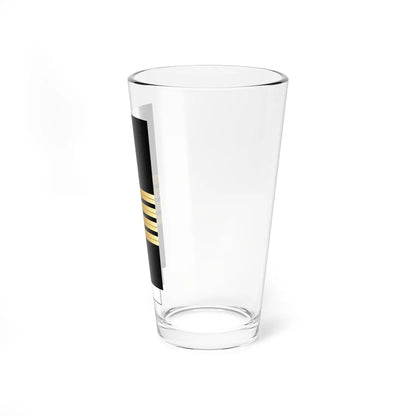 US Navy Sleeve O6 CAPT (United States) (Military Rank) Pint Glass 16oz - Go Mug Yourself