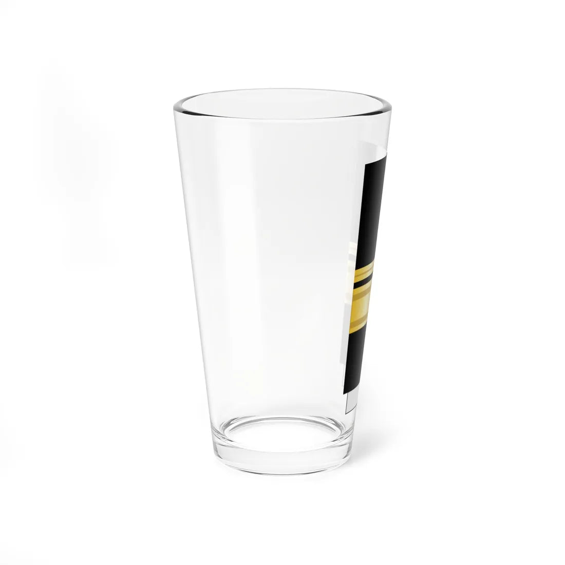 US Navy Sleeve O8 RADM (United States) (Military Rank) Pint Glass 16oz - Go Mug Yourself