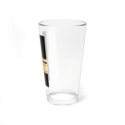 US Navy Sleeve O8 RADM (United States) (Military Rank) Pint Glass 16oz - Go Mug Yourself