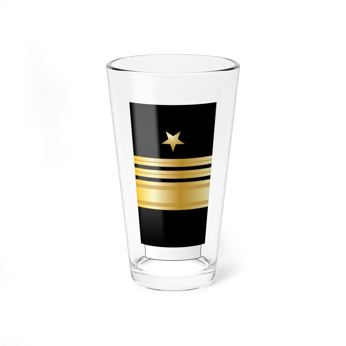 US Navy Sleeve O9 VADM (United States) (Military Rank) Pint Glass 16oz 16oz - Go Mug Yourself