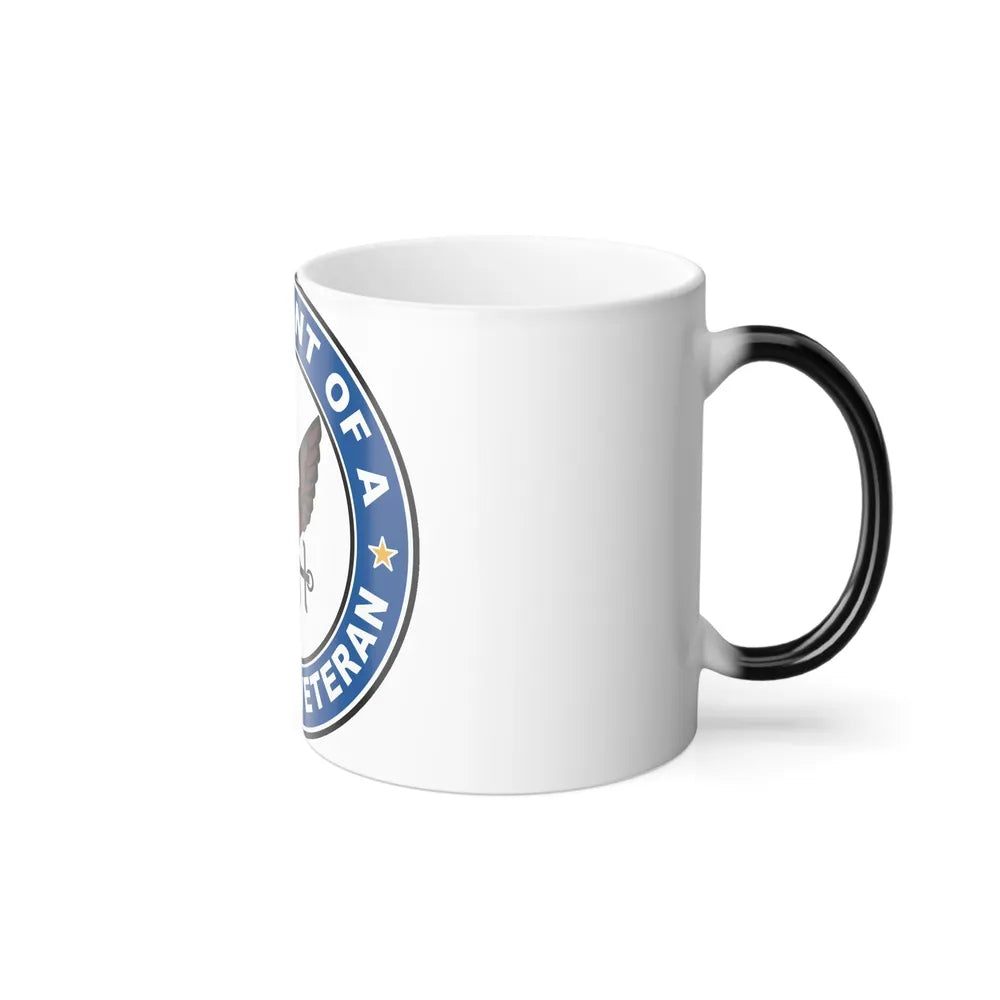 US Navy Veteran Proud Aunt (U.S. Navy) Color Changing Mug 11oz-Go Mug Yourself
