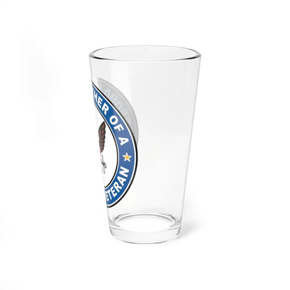 US Navy Veteran Proud Brother (U.S. Navy) Pint Glass 16oz - Go Mug Yourself