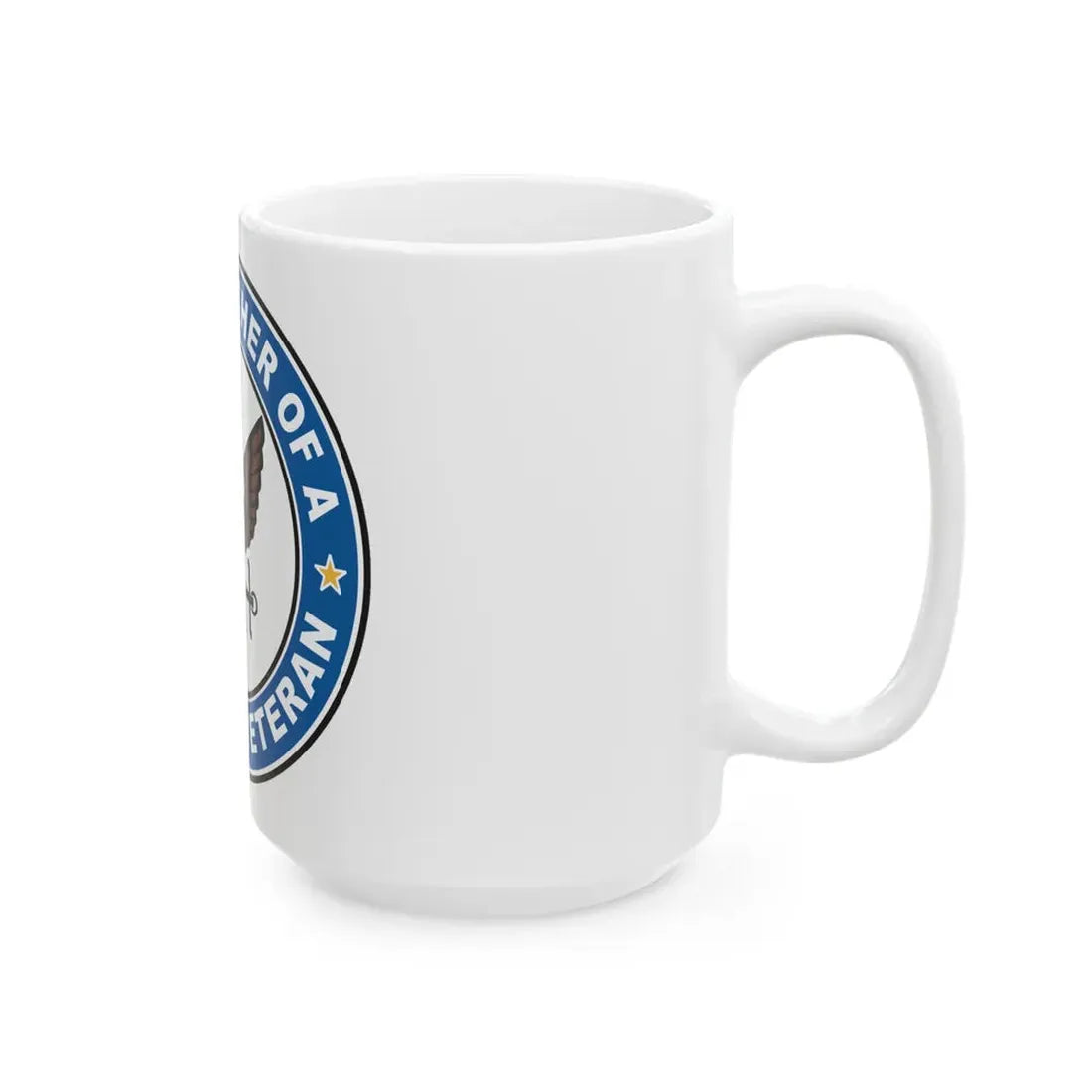 US Navy Veteran Proud Brother (U.S. Navy) White Coffee Mug - Go Mug Yourself