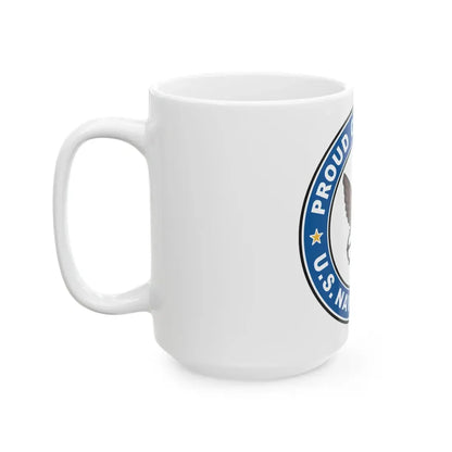 US Navy Veteran Proud Cousin (U.S. Navy) White Coffee Mug - Go Mug Yourself