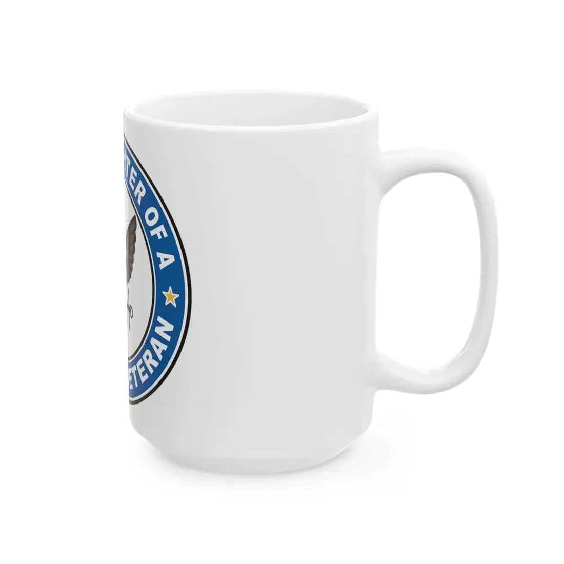 US Navy Veteran Proud Daughter (U.S. Navy) White Coffee Mug - Go Mug Yourself
