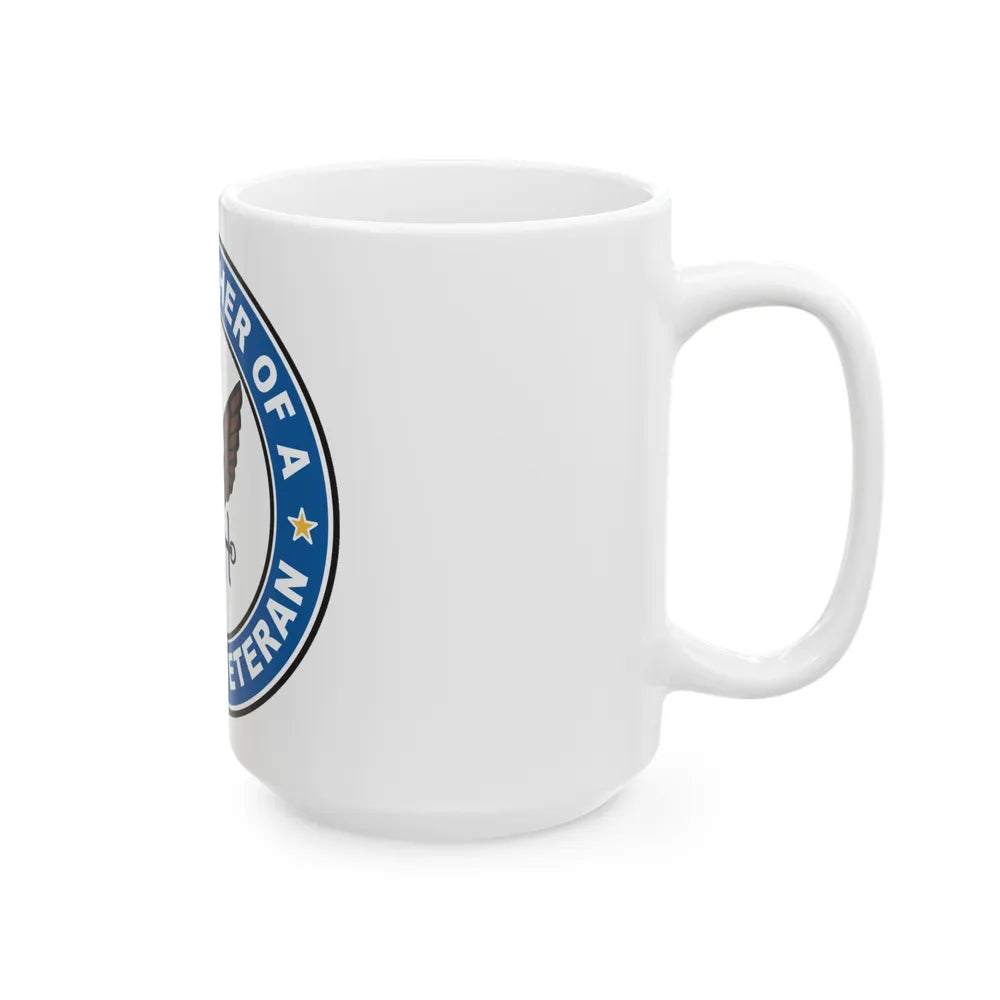 US Navy Veteran Proud Mother (U.S. Navy) White Coffee Mug-Go Mug Yourself