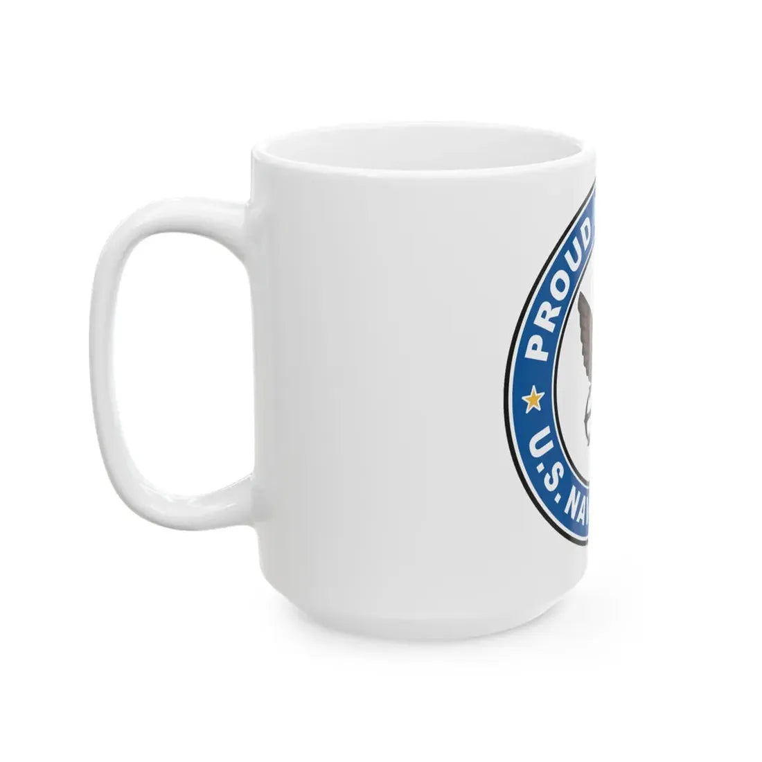 US Navy Veteran Proud Niece (U.S. Navy) White Coffee Mug - Go Mug Yourself