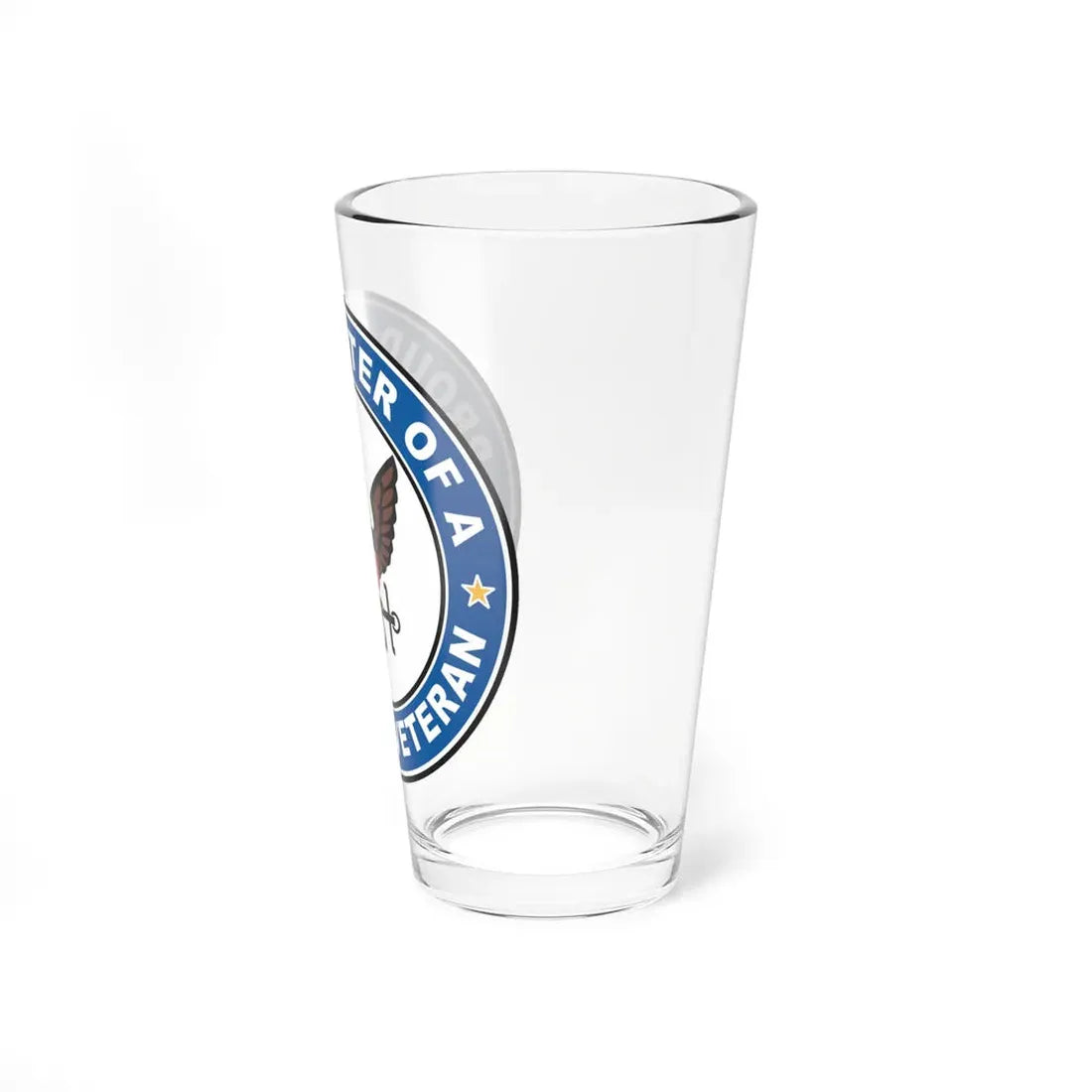 US Navy Veteran Proud Sister (U.S. Navy) Pint Glass 16oz - Go Mug Yourself