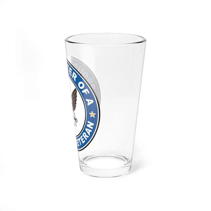 US Navy Veteran Proud Sister (U.S. Navy) Pint Glass 16oz - Go Mug Yourself