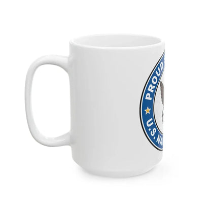 US Navy Veteran Proud Sister (U.S. Navy) White Coffee Mug - Go Mug Yourself