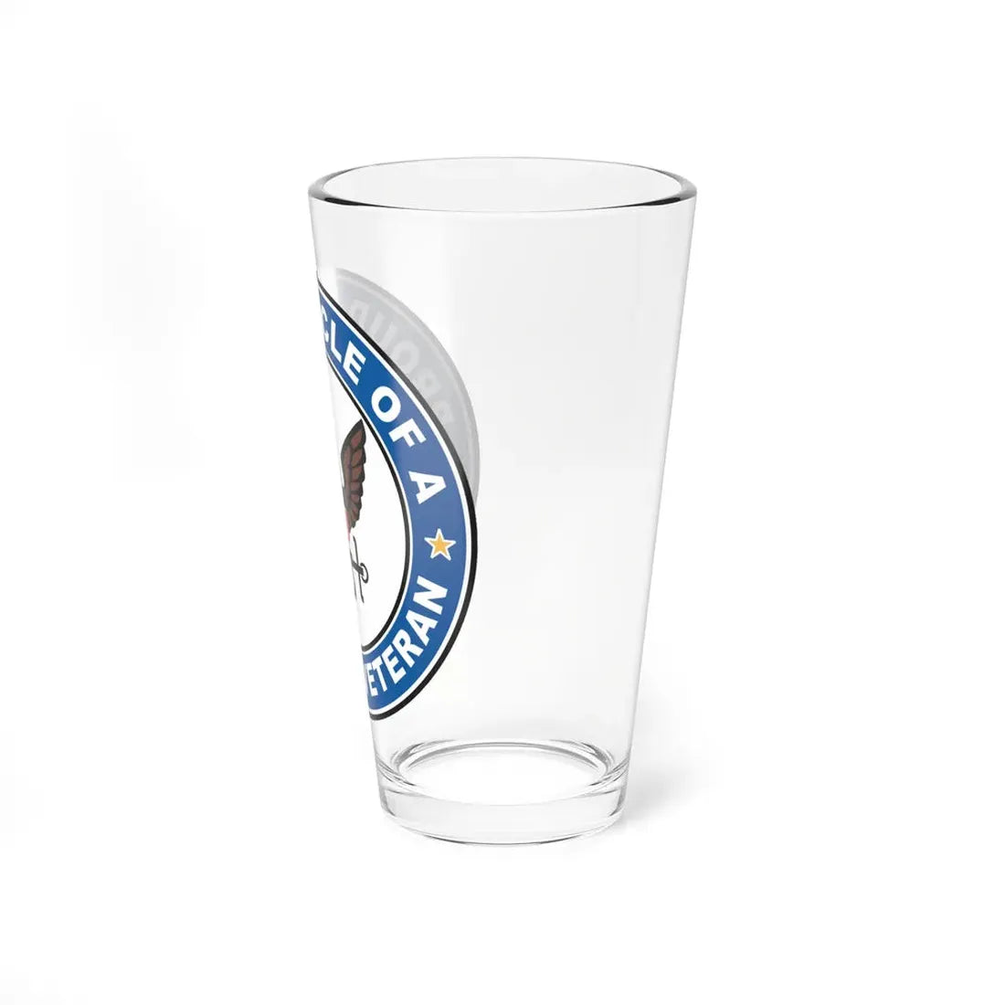 US Navy Veteran Proud Uncle (U.S. Navy) Pint Glass 16oz - Go Mug Yourself